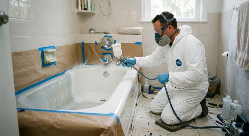 Porcelain Tub Resurfacing in Denver, CO