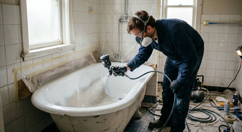 Porcelain Tub Resurfacing in Littleton, CO