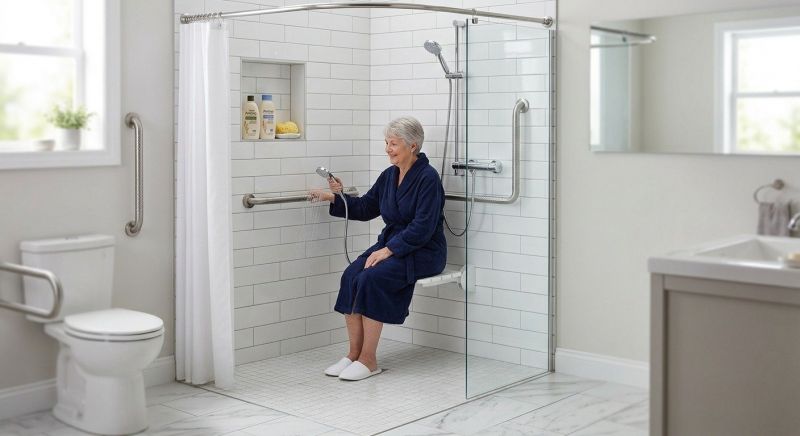 Wet Room Installation in Portland, ME